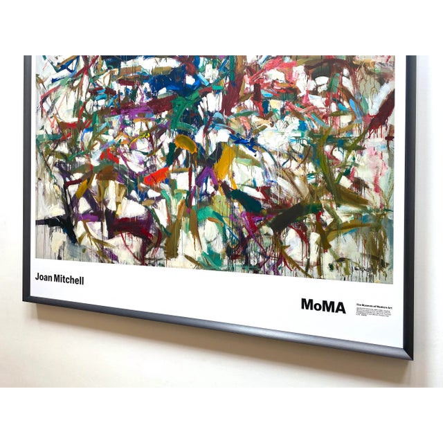 Joan Mitchell Estate Abstract Expressionist Lithograph Print Framed Modernist Poster " Ladybug " 1957 For Sale - Image 12 of 13