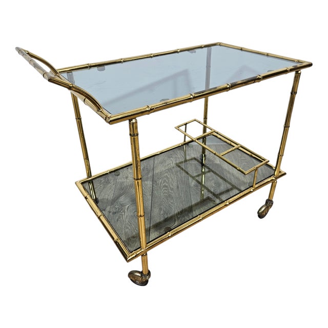 Vintage Bar Cart, France, 1970s For Sale