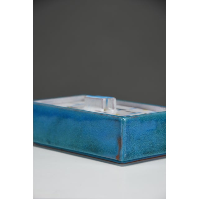 Ceramic Bauhaus Ceramic Zuckerdose Box by Uffrecht & Co., Neuhaldensleben, 1930 For Sale - Image 7 of 14