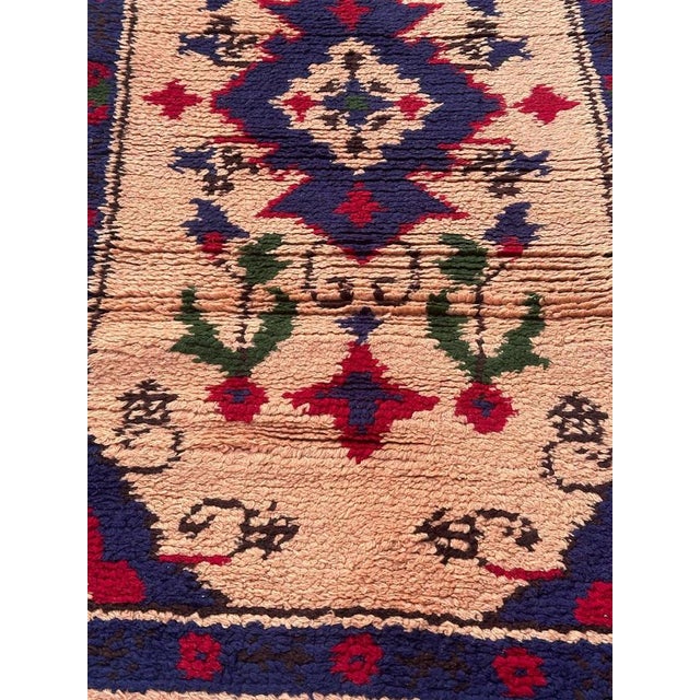 Textile French Cogolin Oushak Rug, 1940s For Sale - Image 7 of 17