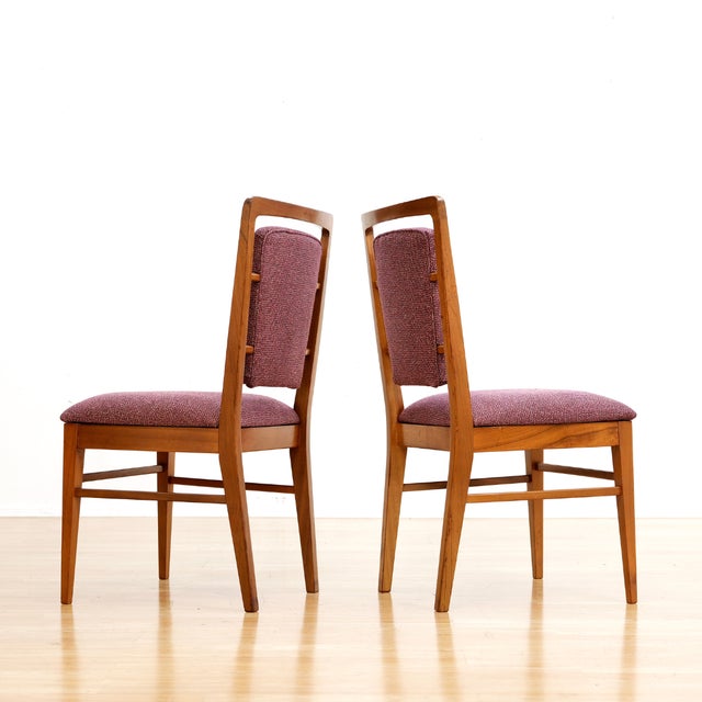 1950s 1950s Set of 6 Mid Century Dining Chairs by Alfred Cox For Sale - Image 5 of 12