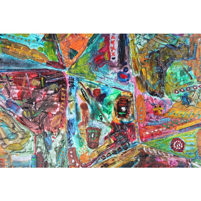 2015 "Put Candy on There" Colorful Geometric Abstract Painting by Paul Reeves For Sale In Houston - Image 6 of 11