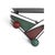 Silver French Wall-Mounted Coat Rack by Mathieu Matégot, 1950s For Sale - Image 8 of 12