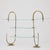 Vintage Art Nouveau Metal and Glass Patisserie Display Shelf, 1930s For Sale - Image 4 of 18