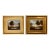 Pair of Italian Landscape Paintings on Copper by L. Bini For Sale