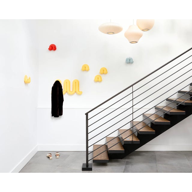 Heller Swell Mini Wall Catchall Catch-All Coat Rack Organizer Designed by Anna Dawson Hellerware For Sale - Image 6 of 7