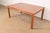Henredon Mid-Century Modern Burl Wood Parsons Dining Table, Newly Refinished For Sale - Image 12 of 12