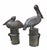 Large Bronze Pelicans Statues, Set of 2 For Sale - Image 14 of 14