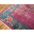 1920s Pink Floral Modern Antique Chinese Art Deco Rug 9' X 11'8" Handknotted Wool Carpet For Sale - Image 10 of 12