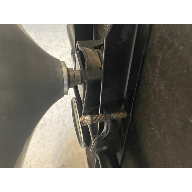 Off-white Pair of Armless Swivel Lounge Chairs Attributed to Milo Baughman for Thayer Coggin For Sale - Image 8 of 9