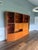 1970s Belgian Modern RVC Royal Viking Contemporary 4-Piece Lighted Wall Unit & Bar, 103" For Sale - Image 9 of 14