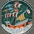 Majolica Vintage Turkish Colorful Majolica Sailing Galleon Ship Wall Plate Marked "Beste" For Sale - Image 4 of 8