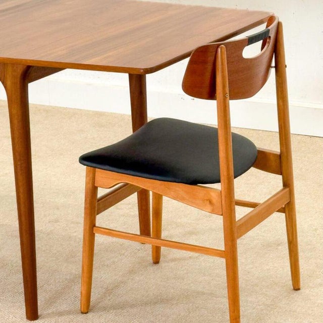 Mid-Century Modern Dining Extending Table by McIntosh For Sale - Image 3 of 16