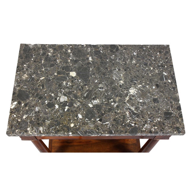 French French Empire Mahogany Console Table For Sale - Image 3 of 11