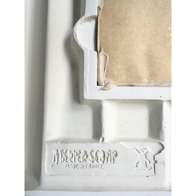 Vintage French Plaster Mirror, 1990s For Sale - Image 13 of 16