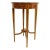 Antique Edwardian Burl and Mahogany Marquetry Side Table For Sale - Image 4 of 7
