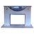 1980s Ronn Jaffe Modern Architectural Marble Mantel For Sale In West Palm - Image 6 of 6