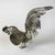 Bronze Cast Roosters in Silver, 1900s, Set of 2 For Sale - Image 5 of 11