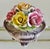 Ceramic Vintage Italian Capodimonte Porcelain Rose Centerpiece Basket For Sale - Image 7 of 18
