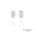 18K White Gold Natural Diamond Wide Hoop Earrings Metal Type: 18K White Gold Total Item Weight: 5.3 Grams Length: 10.0 mm...