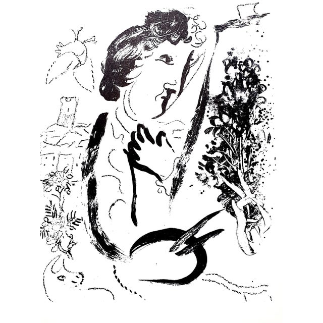 Marc Chagall - Original Lithograph 1963 For Sale