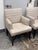 Hickory White Channel Tufted Lounge Armchairs, Pair For Sale - Image 11 of 12