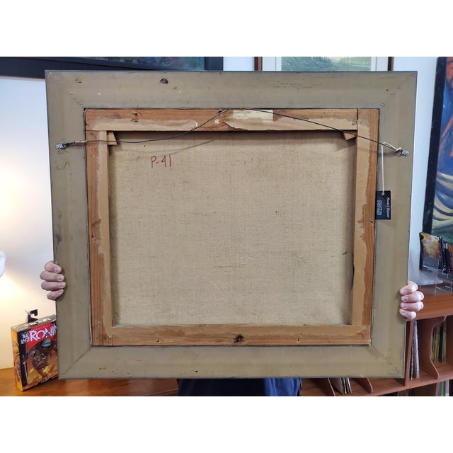 1960s Joan Brotat Painting For Sale - Image 12 of 12