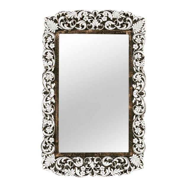 Rectangular Hand Cut Mirror | Chairish
