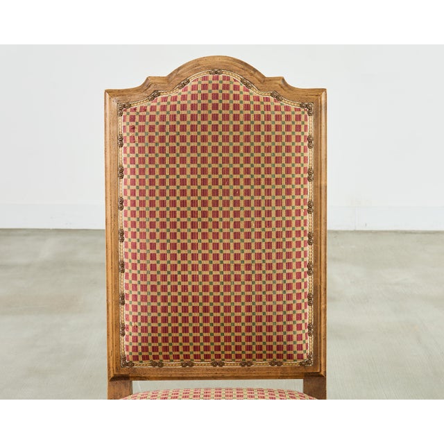 Set of Six Minton-Spidell Louis XIII Os De Mouton Dining Chairs For Sale - Image 10 of 18