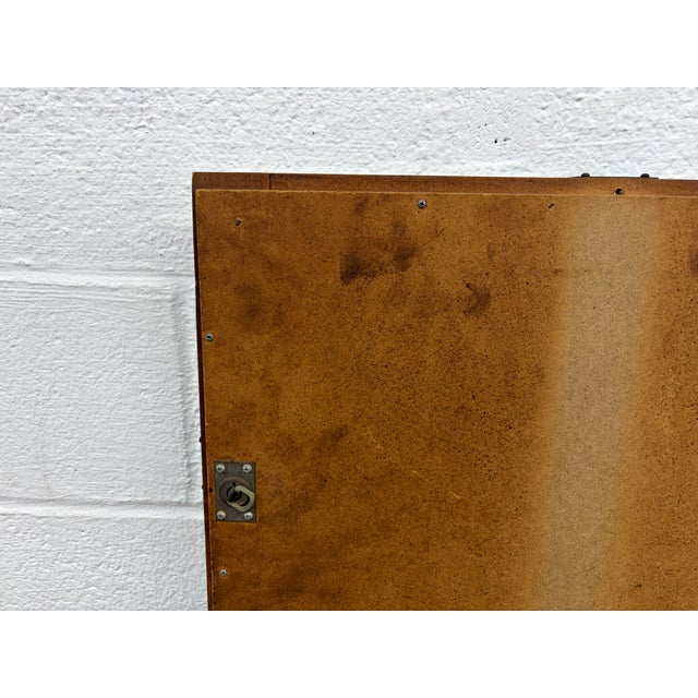 Large Beveled Mid 20th Century Wall Mirror For Sale - Image 11 of 11