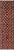 Shabby Chic Ziegler Red/Blue Wool Runner Rug- 2'7'' X 9'7'' For Sale - Image 10 of 10