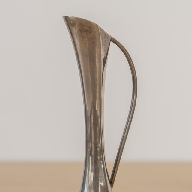 Metal 1930s French Sculptural Bud Vase For Sale - Image 7 of 11