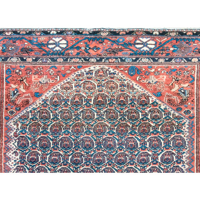 Early 20th Century Persian Nahavand Rug For Sale - Image 10 of 15