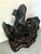 Large Spectacular Chinese Lingbi Scholar Stone on Stand For Sale - Image 16 of 18