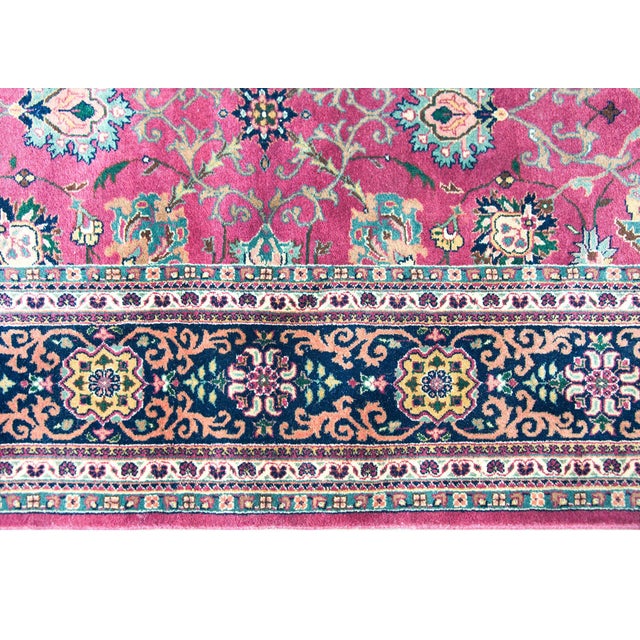 Late 20th Century Pakistani Tabriz Rug For Sale - Image 9 of 15