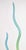 I’m selling a vintage frosted Art glass pulled floral or flower and stem sculpture. It is set on a black base and the...