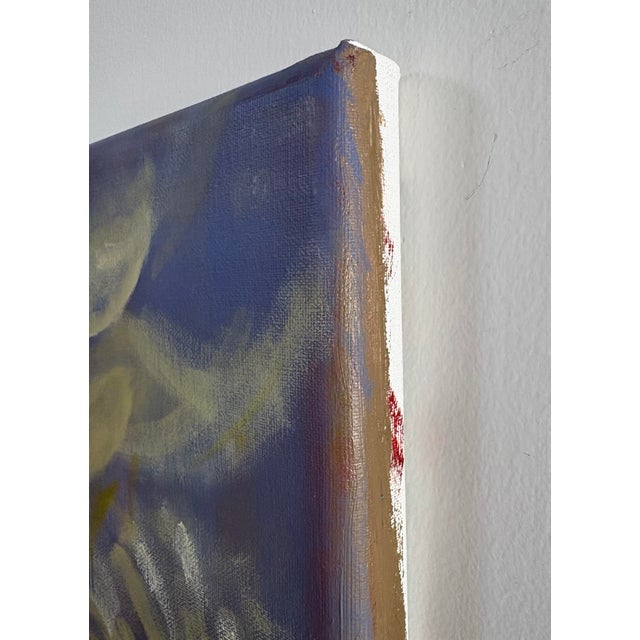 Wood “Floral Dreams” Oil on Linen by Nancy M. Vignola - For Sale - Image 7 of 7