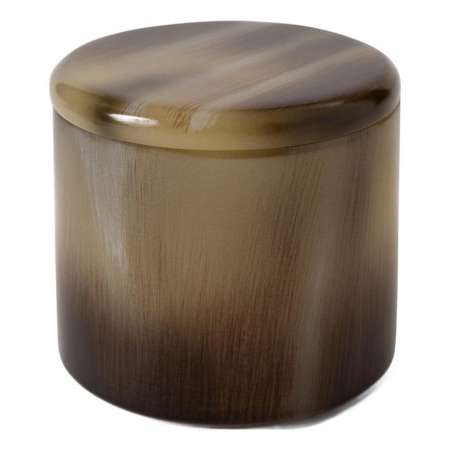 Erin Gates x Kassatex - Cambridge Faux Horn Cotton Jar For Sale