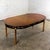 Mid-20th Century MCM to Campaign Style Round to Oval Expanding Dining Table Attributed to Tung Si Collection by Hickory Manufacturing For Sale - Image 18 of 18
