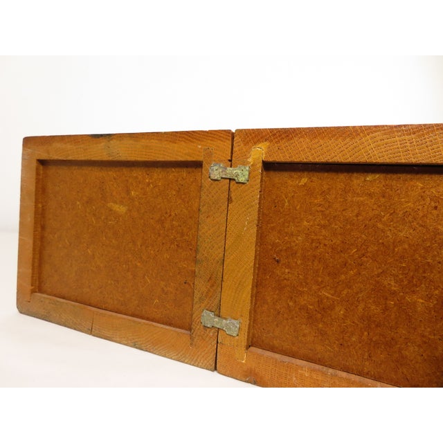 Industrial Oak Wood 2 Drawer Card Catalog Index File Cabinet Library Recipe Storage For Sale - Image 12 of 13