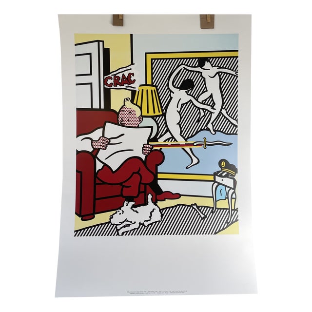 Roy Lichtenstein, Nude, Tintin Reading, 1993, Paper For Sale