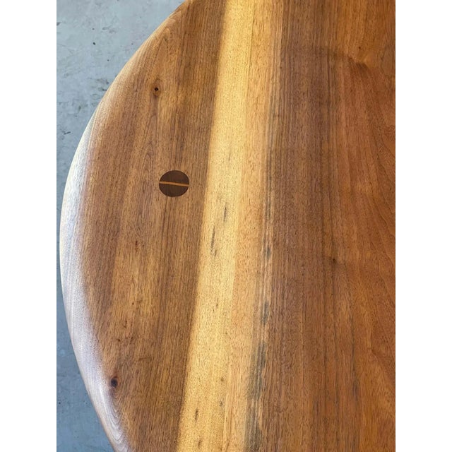 Mid-Century Modern Mid 20th Century Scandinavian Guitar Pick Leaf Table For Sale - Image 3 of 13