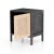 Tan Four Hands Sydney Right Nightstand, Black Wash For Sale - Image 8 of 13