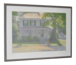 Robert Sweeney Original "Summer Day" Pastel Painting c.1987