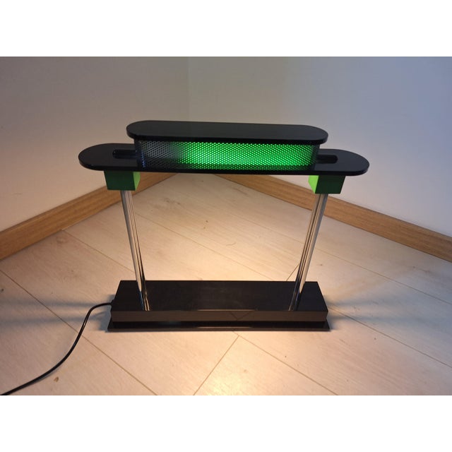 Vintage Pausania Model Table Lamp by Ettore Sottsass for Artemide, 1980s For Sale - Image 6 of 11