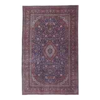 Antique Persian Qazvin Rug - 12'02 X 19'00 For Sale