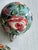 English Hand Painted Flower Christmas Ornaments-6 For Sale - Image 3 of 11