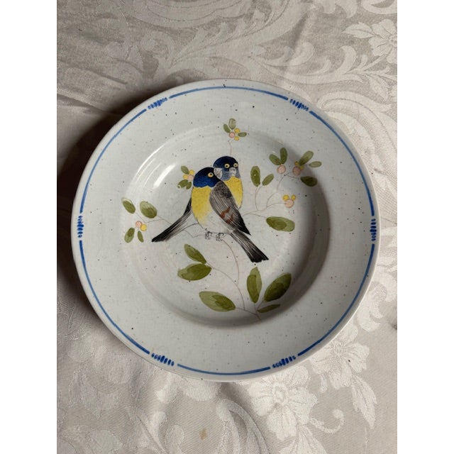 1980s Fitz& Floyd "Ouiseau" Rimmed Pasta Bowls. Set of 5 For Sale In Detroit - Image 6 of 6
