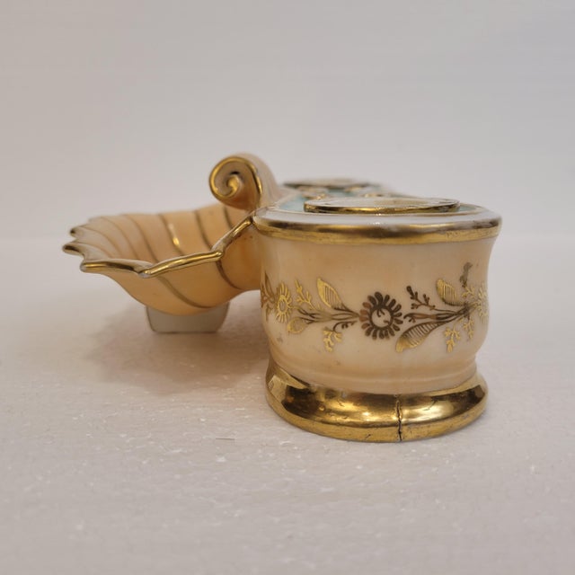 Inkwell or Writing Set in Porcelain by Jacob Petit, France, 19th Century For Sale - Image 10 of 18