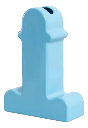 Shiva Capsule Limited Edition Blue Vase 142/999 attributed to Ettore Sottsass
